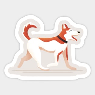 Ace - Dog Walking Sticker